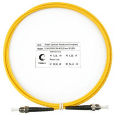 Шнур оптический simplex ST-ST 9/125 sm 2м LSZH Cabeus FOP(s)-9-ST-ST-2m