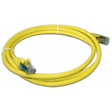 Патч-корд RJ45 - RJ45, 4 пары, FTP, категория 6A, 0.5 м, желтый, LSZH LANMASTER LAN-PC45/S6A-0.5-YL
