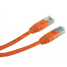 Патч-корд RJ45 UTP кат.5e, 2.0 м, оранжевый LSZH LANMASTER LAN-PC45/U5E-2.0-OR