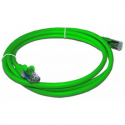 Патч-корд RJ45 - RJ45, 4 пары, FTP, категория 6A, 3 м, зеленый, LSZH LANMASTER LAN-PC45/S6A-3.0-GN