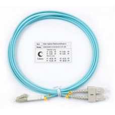 Шнур оптический duplex LC-SC 50/125 mm OM3 1,5м LSZH Cabeus FOP-50-LC-SC-1,5m
