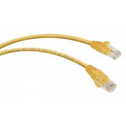 Патч-корд UTP, категория 6, 2 м, неэкранированный, желтый Cabeus PC-UTP-RJ45-Cat.6-2m-YL
