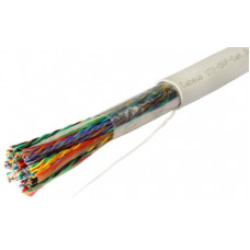 Кабель витая пара UTP (U/UTP), категория 5, 50 пар (24 AWG), одножильный (solid), PVC Cabeus UTP-50P-Cat.5-IN