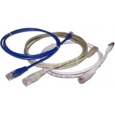 Патч-корд RJ45 TWT UTP кат.5e, с заливными колпачками, 0.5 м, черный TWT TWT-45-45-0.5-BK