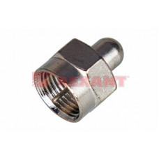 Разъем Заглушка F 75Ом (03-032) (100шт/уп) REXANT 05-4081