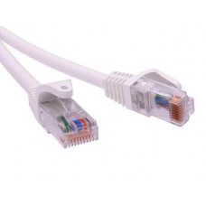 Патч-корд неэкранированный CAT6 U/UTP 4х2, LSZH, белый, 3м DKC RN6UU4530WH