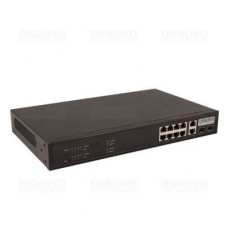Комутатор с PoE 10 портовый OSNOVO SW-20600/B(60W)