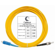 Шнур оптический simplex SC-ST 9/125 sm 10м LSZH Cabeus FOP(s)-9-SC-ST-10m