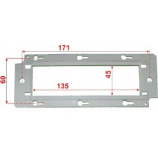 Пластиковый суппорт для установки 45х135 LANMASTER (LAN-PF45x135)