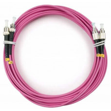 Шнур оптический duplex FC-ST 50/125 mm OM4 5м LSZH Cabeus FOP-50-OM4-FC-ST-5m