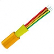 ВО кабель одномодовый внутренний 8 волокон PVC G657 желтый LAN-OFC-DI8-S7 LANMASTER