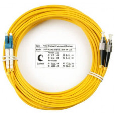 Шнур оптический duplex LC-FC 9/125 sm 20м LSZH Cabeus FOP(d)-9-LC-FC-20m
