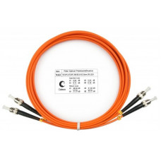 Шнур оптический duplex ST-ST 62,5/125 mm 3м LSZH Cabeus FOP-62-ST-ST-3m