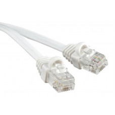 Патч-корд телефонный, 3 м, литой Hyperline PCM-RJ12-RJ12-3M-WH