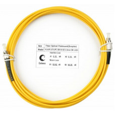 Шнур оптический simplex FC-ST 9/125 sm 5м LSZH Cabeus FOP(s)-9-FC-ST-5m