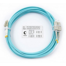 Шнур оптический duplex LC-SC 50/125 mm OM3 7м LSZH Cabeus FOP-50-LC-SC-7m