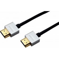 Шнур HDMI - HDMI gold 0.5 м Ultra Slim (блистер) (5шт/уп) REXANT 17-6700
