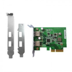 Карта PCIe USB 3.1 Gen 2 10 Гб/с два порта Type-A QNAP USB-U31A2P01