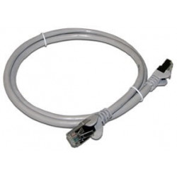Патч-корд RJ45 - RJ45, 4 пары, FTP, категория 6, 0.5 м, серый TWT TWT-45-45-0.5/S6-GY