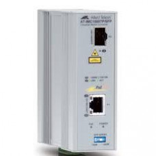 Медиаконвертер PoE промышленный Allied Telesis AT-IMC1000TP/SFP-80