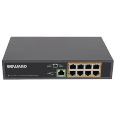 Коммутатор PoE 8-портовый Beward ST-801HPS