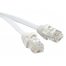 Патч-корд 6p4c телефонный, 0.5 м, белый Cabeus PC-TEL-RJ12-0.5m