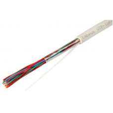 Кабель витая пара UTP (U/UTP), категория 3, 10 пар (24 AWG), одножильный (solid), PVC Cabeus UTP-10P-Cat.3-IN Cabeus UTP-10P-Cat.3-IN