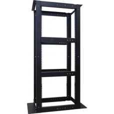 Стойка открытая 19", 550x600-800x42U, двухрамная с регулируемой глубиной Hyperline ORV2A-4268-RAL9005