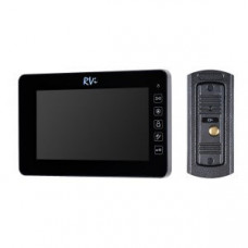Комплект видеодомофона RVi-VD7-22 (черный) + RVi-305 LUX