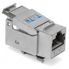 Вставка Keystone RJ-45, категория 6, экранированная, белая, без инструмента TWT-OK45STP/6-WH
