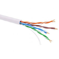 Кабель информационный неэкранированый U/UTP 4х2 CAT5E, PVC, белый RN5EUUPV3WH DKC