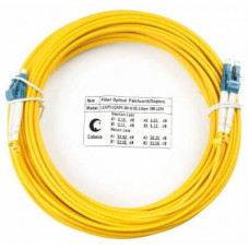 Шнур оптический duplex LC-LC 9/125 sm 20м LSZH Cabeus FOP(d)-9-LC-LC-20m