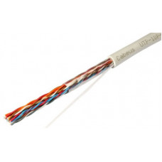 Кабель витая пара UTP (U/UTP), категория 5, 10 пар (24 AWG), одножильный (solid), PVC Cabeus UTP-10P-Cat.5-IN