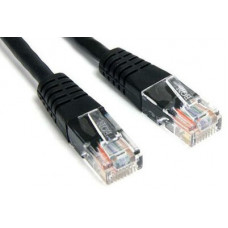 Патч-корд RJ45 - RJ45, 4 пары, FTP, категория 6, 2 м, черный, LSZH LANMASTER LAN-PC45/S6-2.0-BK