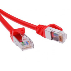 Патч-корд экранированный CAT6 F/UTP 4х2, LSZH, красный, 2м DKC RN6FU4520RD