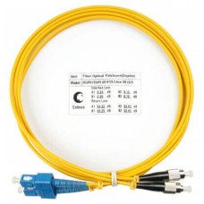 Шнур оптический duplex SC-FC 9/125 sm 2м LSZH Cabeus FOP(d)-9-SC-FC-2m