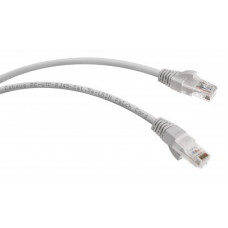 Патч-корд UTP, категория 5e, 3 м, LSZH, неэкранированный, серый Cabeus PC-UTP-RJ45-Cat.5e-3m-LSZH