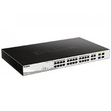 Коммутатор 24 портовый D-Link DGS-1210-28MP/F1A