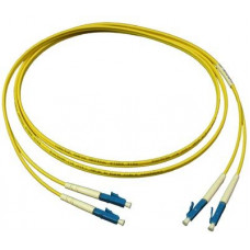 Патч-корд оптический LSZH, дуплексный, LC/UPC-LC/UPC, SM, 2м LANMASTER LAN-2LC-2LC/SU-2.0