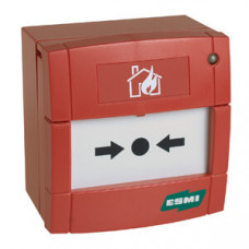 Извещатель пожарный ручной адресный, красный ESMI MCP5A-RP01FG-E010-02 (ИП535-20) (06423730EN)