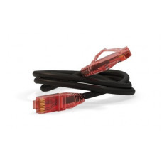 Патч-корд RJ45-RJ45, 4 пары, UTP, кат.5е, LSZH (0.5м) Hyperline PC-LPM-UTP-RJ45-RJ45-C5e-0.5M-LSZH-BK