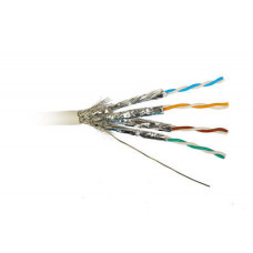 LAN S/FTP 4x2x22AWG кат.7а SOLID-INDOOR-LSZH (500 м) Hyperline SFTP4-C7A-S22-IN-LSZH-WH-500 (500 м)