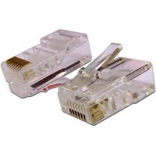 Коннектор RJ45 UTP 8P8C, cat.5e TWT TWT-PL45-8P8C