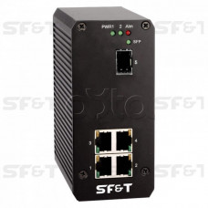 Коммутатор промышленный 4-портовый SF&T SF-G1041/I