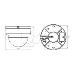 IP-камера видеонаблюдения купольная Smartec STC-IPM3587A/1